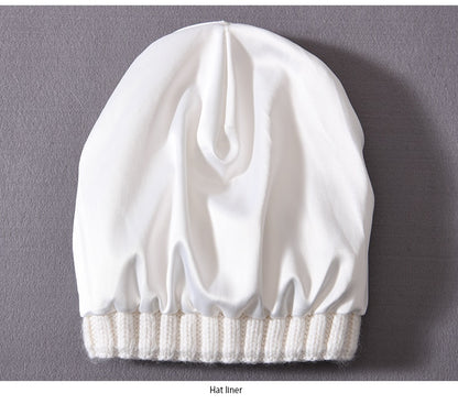 Stylish Silk Satin Beanie