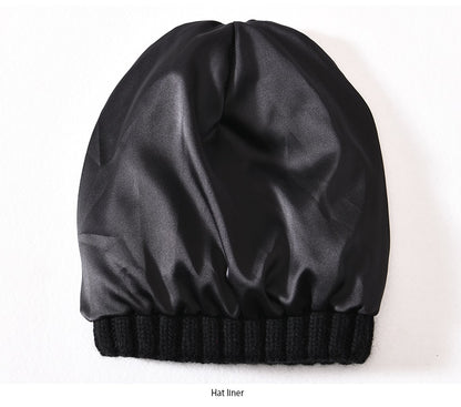 Stylish Silk Satin Beanie