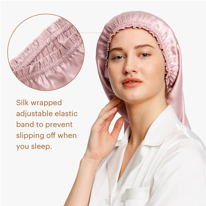 100% Real Silk Bonnet For Sleeping