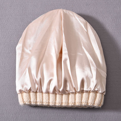 Stylish Silk Satin Beanie