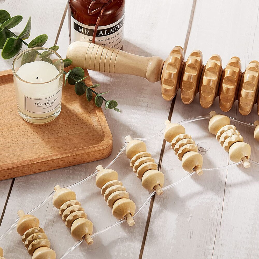 Wooden Lymphatic Drainage Massager Tools