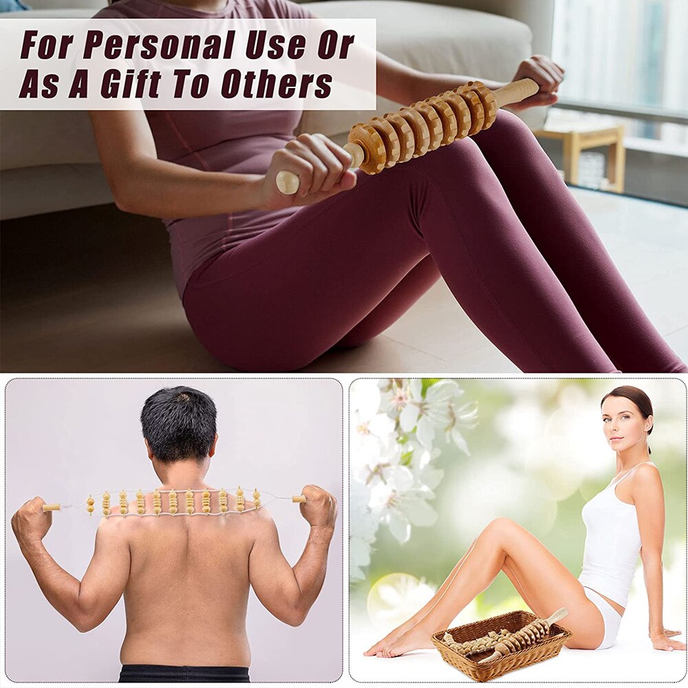 Wooden Lymphatic Drainage Massager Tools