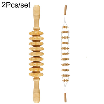 Wooden Lymphatic Drainage Massager Tools