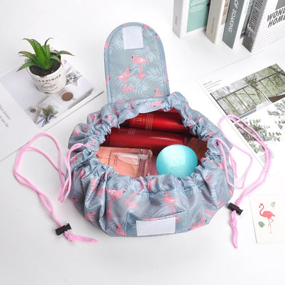 Drawstring Cosmetic Organizer Bag