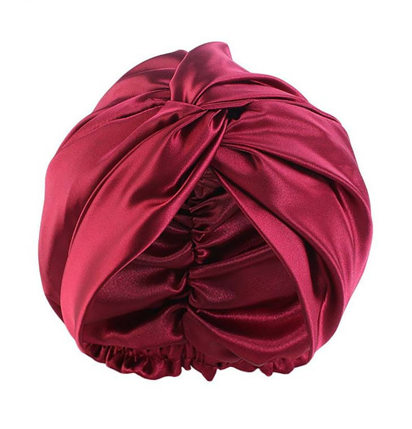 100 % Real Mulberry Silk Night Hat