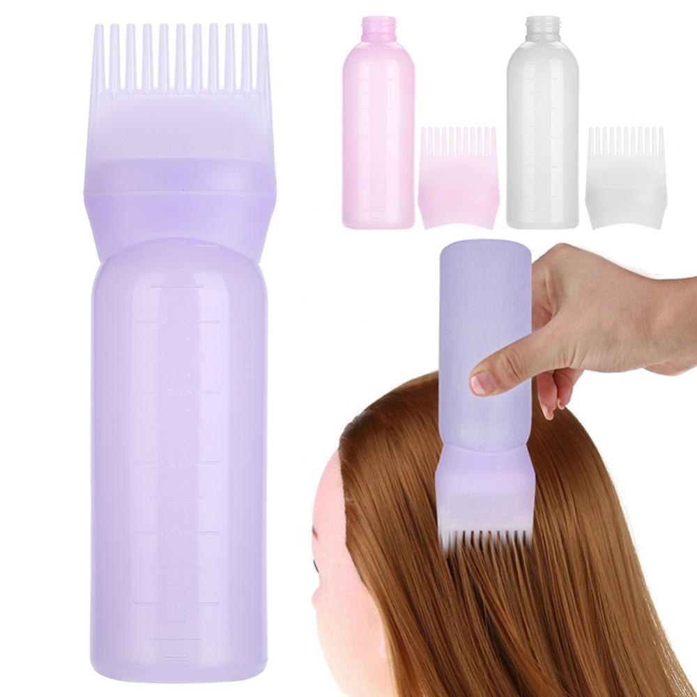 Hair Oil Comb Bottle