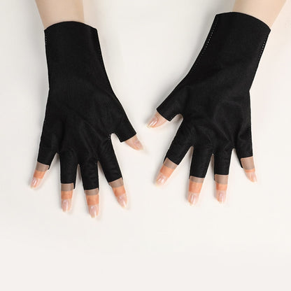 LED Lamp Nail UV Protection Glove